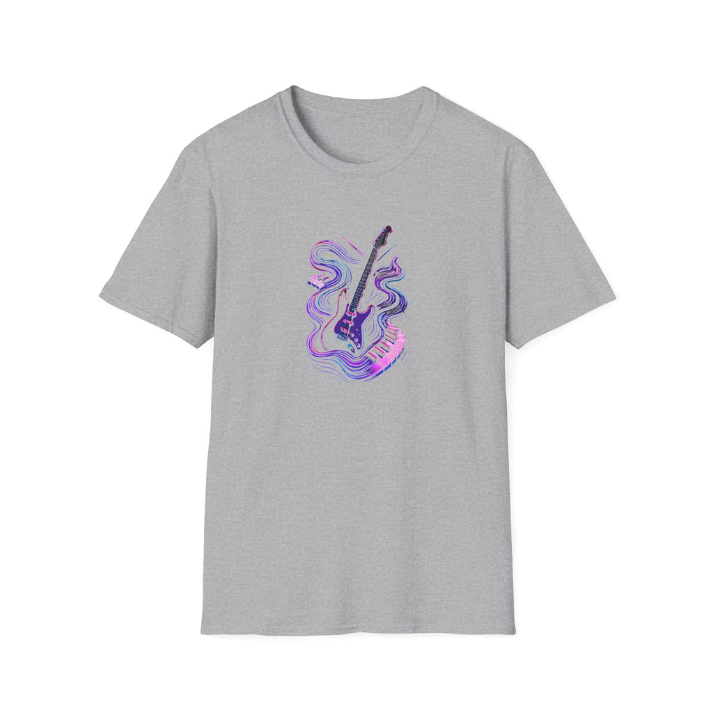 Neon Electric Guitar T-Shirt