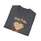 Stay Calm Puzzle On T-Shirt