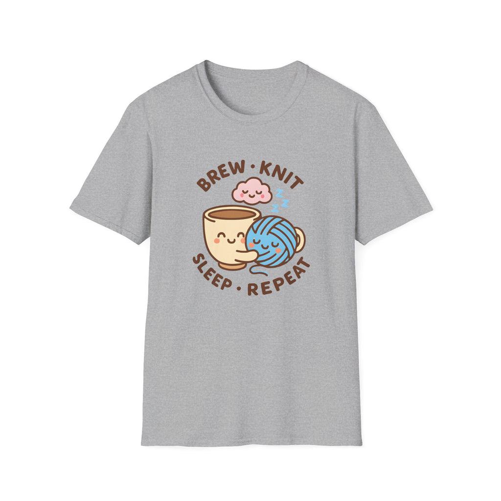Brew Knit Sleep Repeat T-Shirt