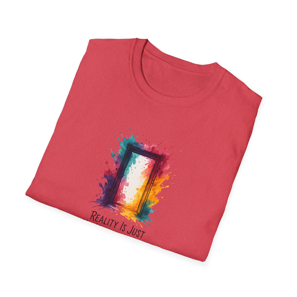 Rainbow Watercolor Frame T-Shirt