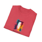 Rainbow Watercolor Frame T-Shirt