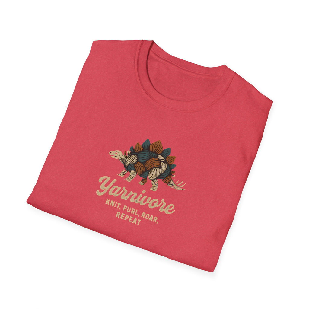 Yarnivore Knit Purl Roar T-Shirt