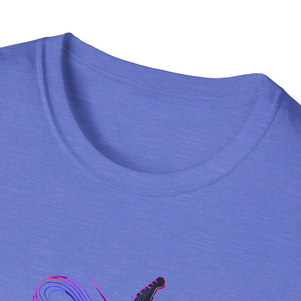 Neon Electric Guitar T-Shirt