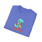 Yarnivore Knitting Dinosaur T-Shirt