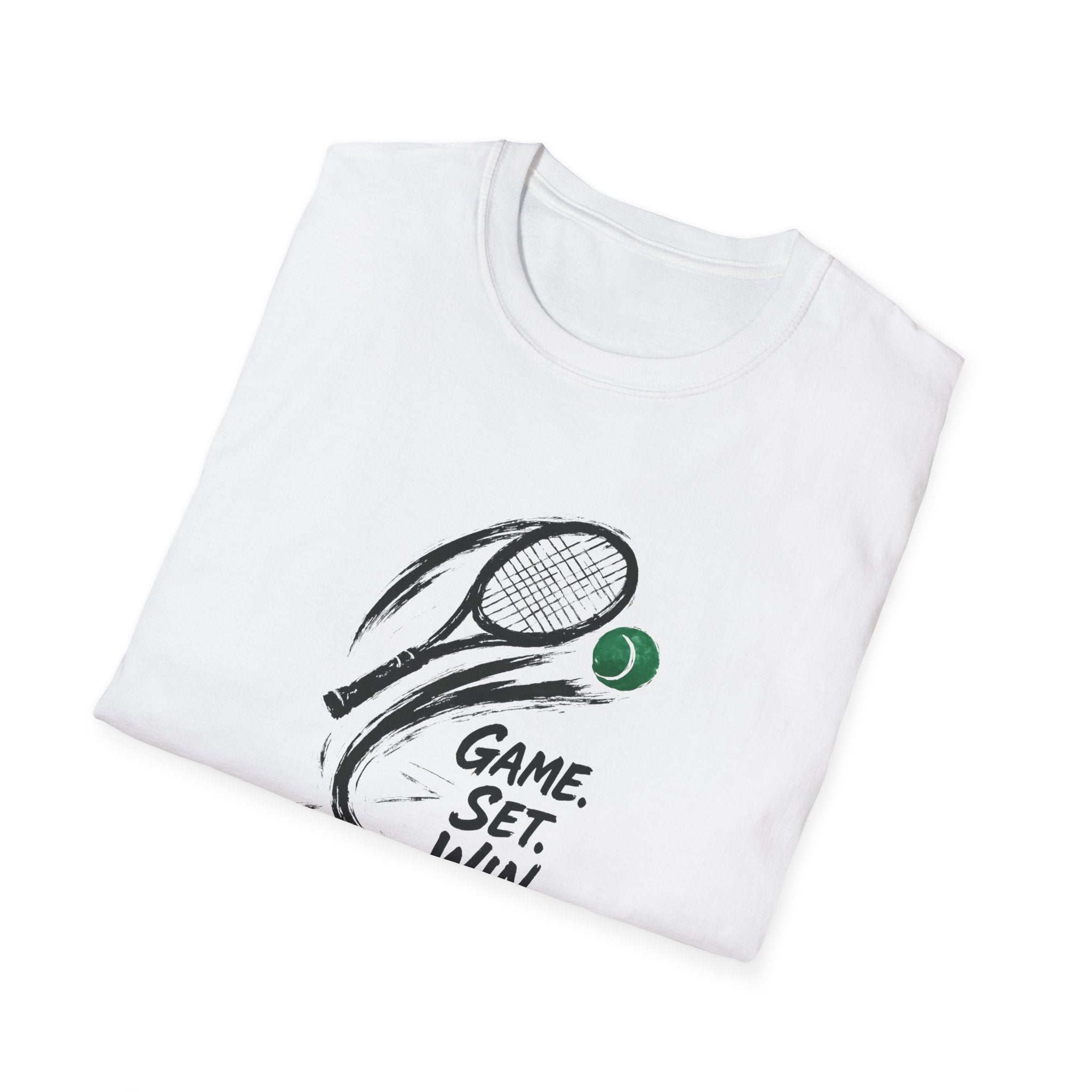 Tennis Game Set Win T-Shirt