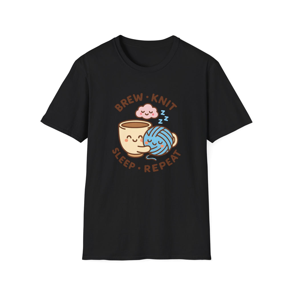 Brew Knit Sleep Repeat T-Shirt