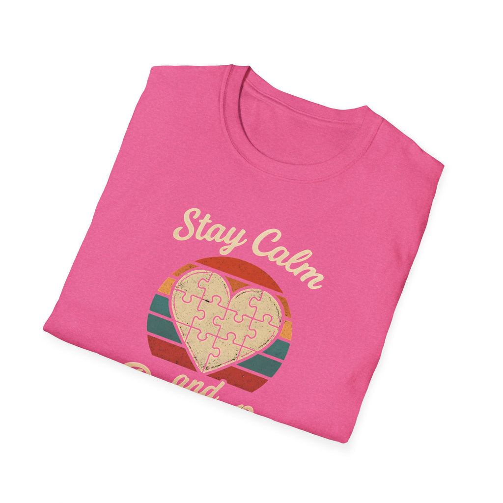 Stay Calm Puzzle On T-Shirt