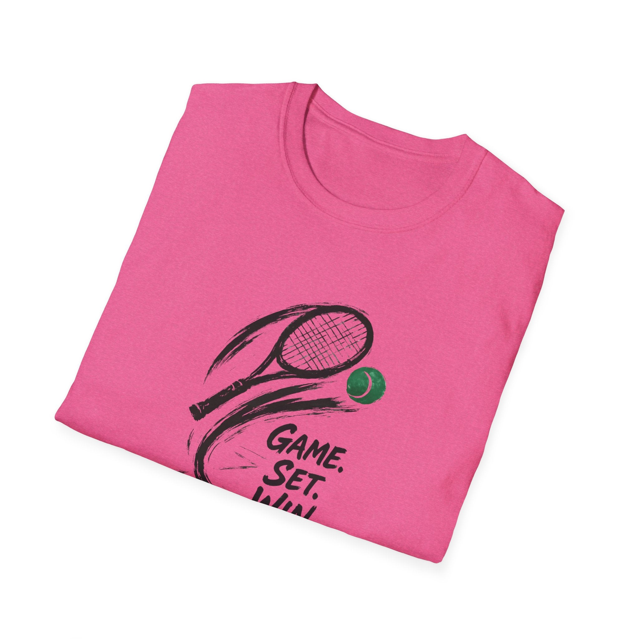 Tennis Game Set Win T-Shirt