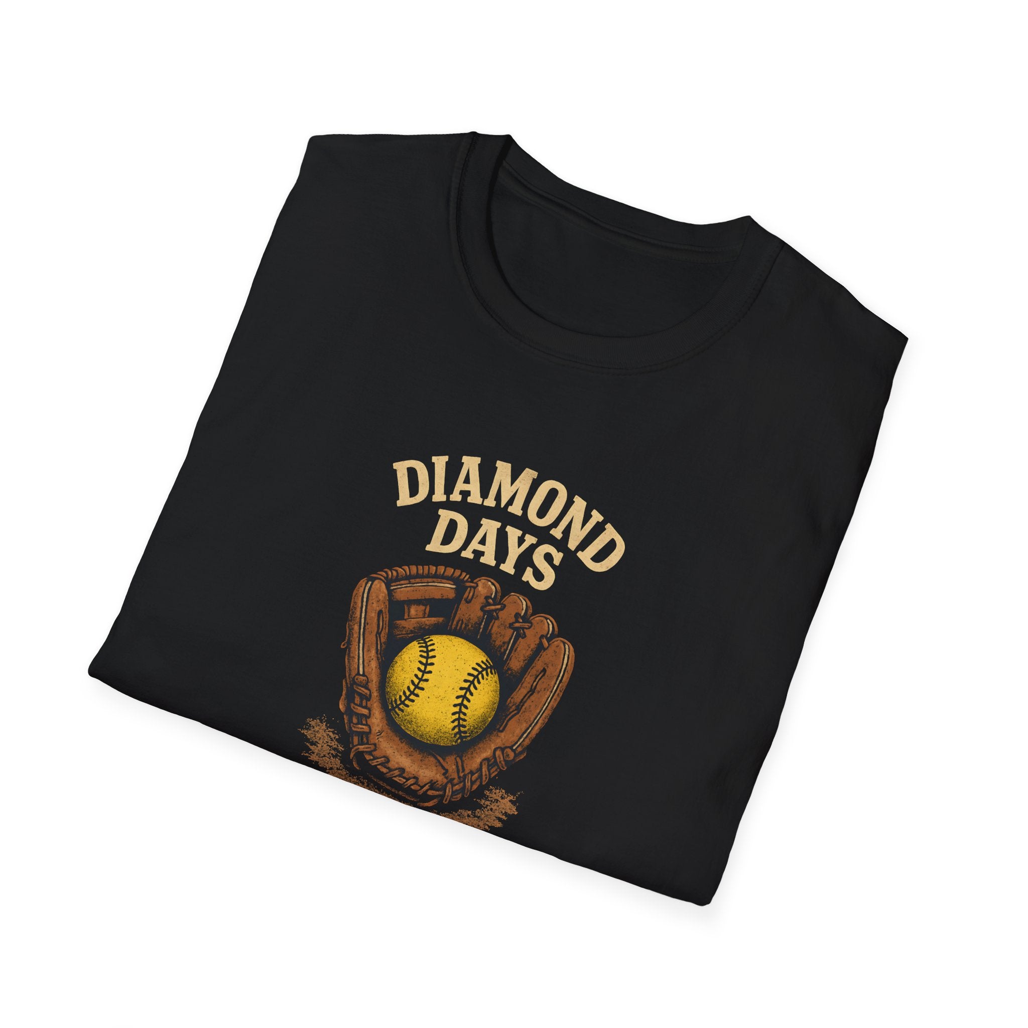 Baseball Glove with Ball T-Shirt