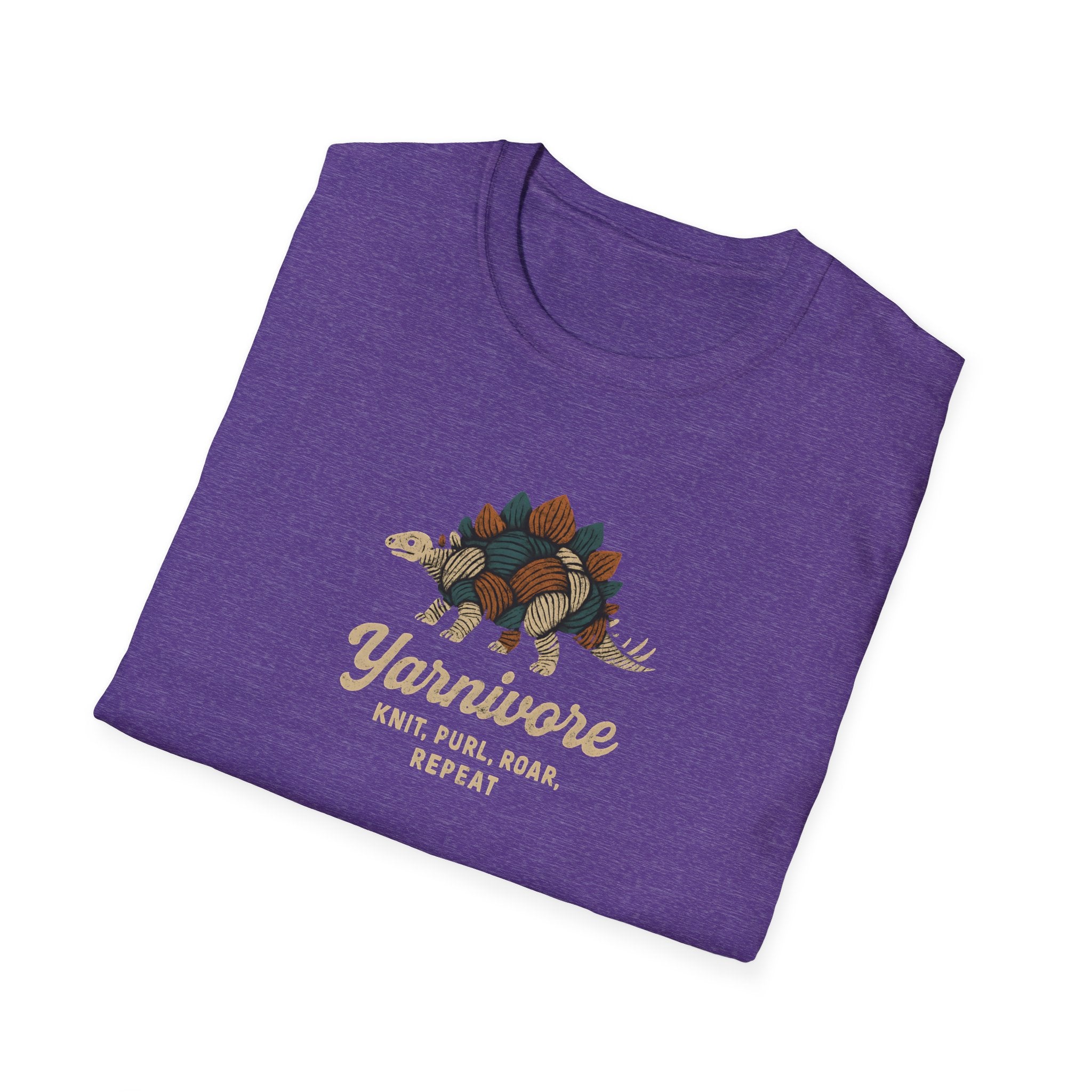 Yarnivore Knit Purl Roar T-Shirt