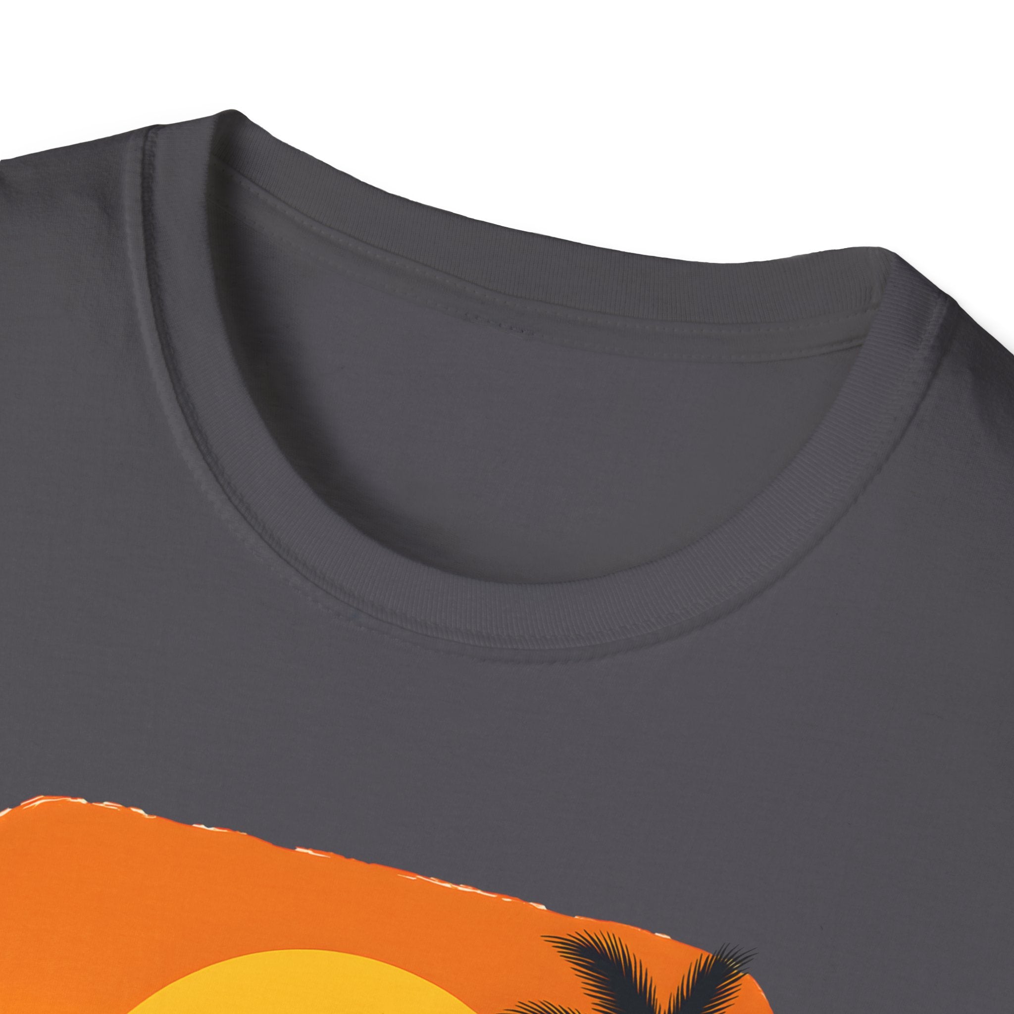 Sunset Surfer on Beach T-Shirt