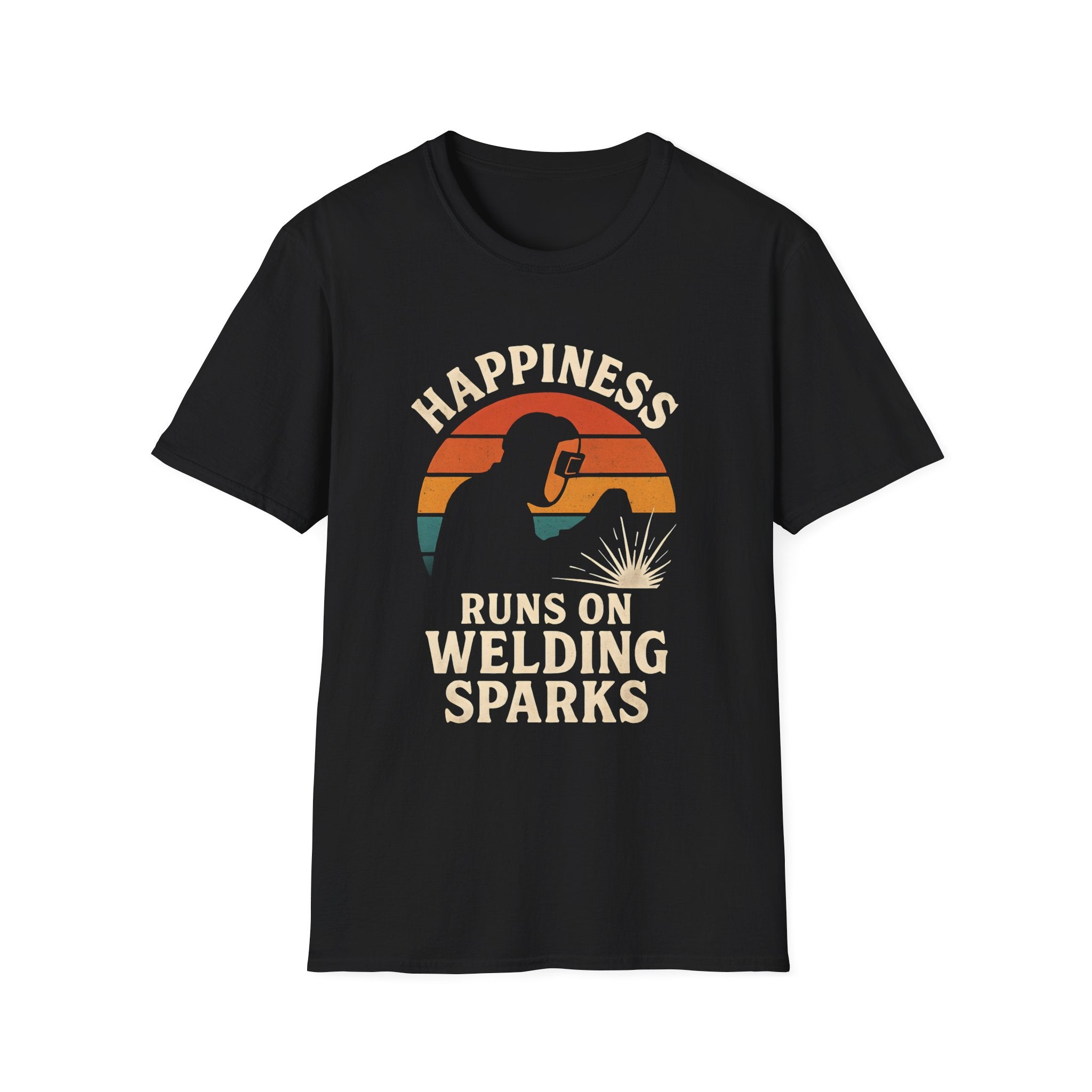 Happiness Runs on Welding T-Shirt