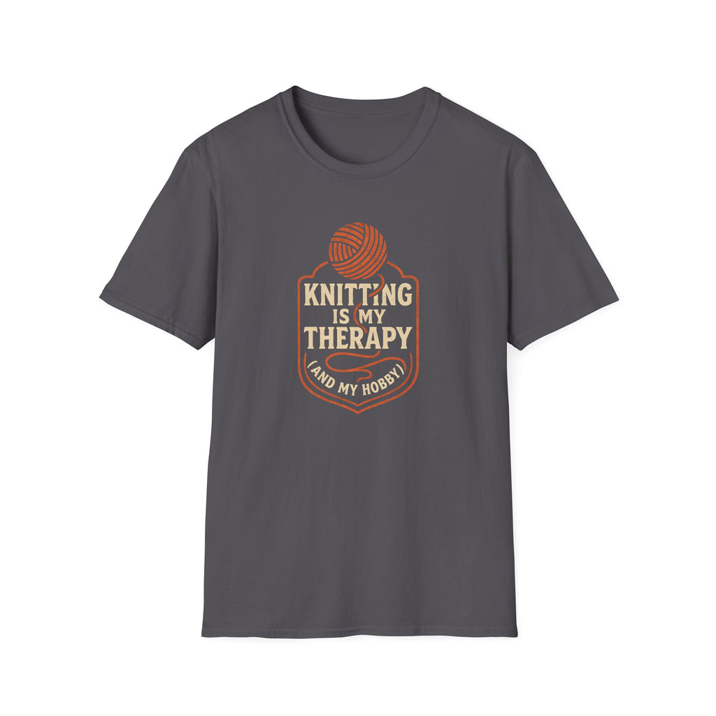 Knitting Is Therapy T-Shirt