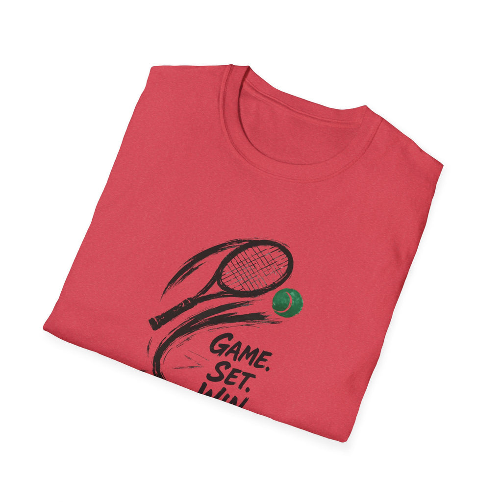 Tennis Game Set Win T-Shirt
