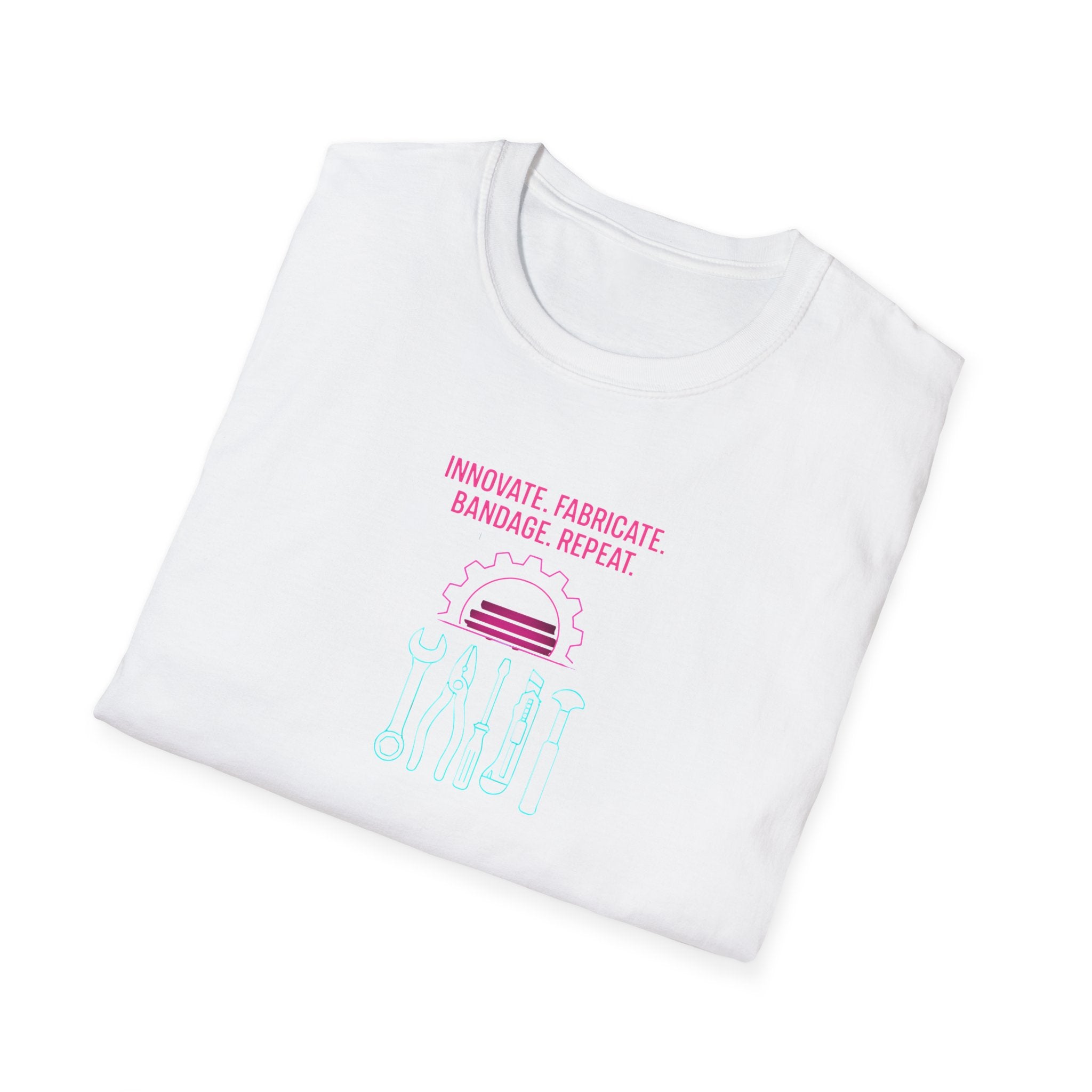 Innovate Fabricate Bandage Repeat T-Shirt