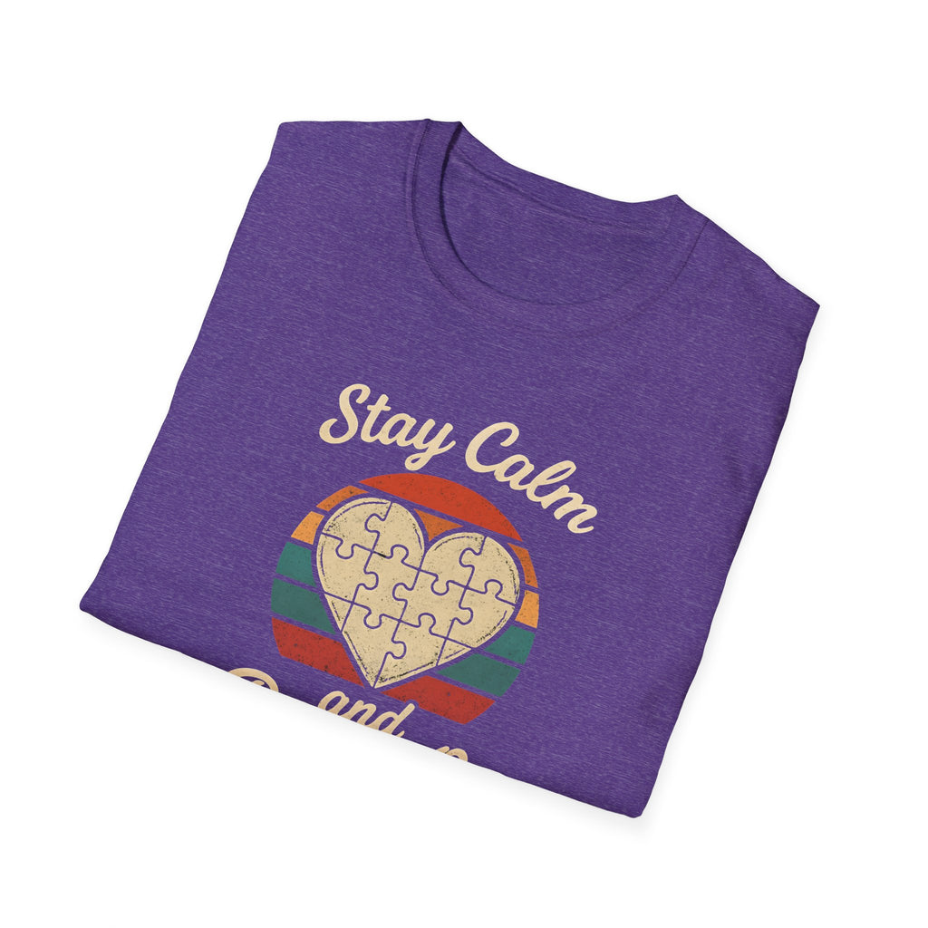 Stay Calm Puzzle On T-Shirt