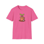 Smiling Plant in Pot T-Shirt