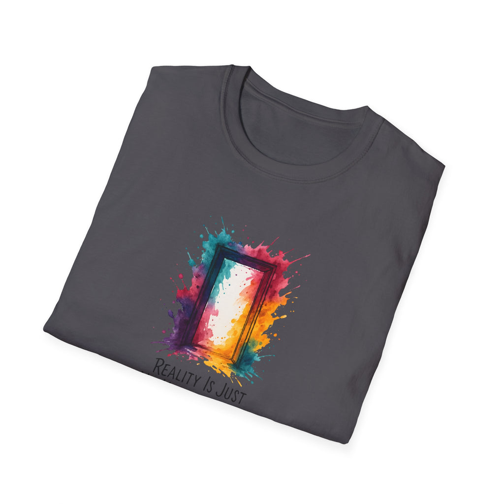 Rainbow Watercolor Frame T-Shirt