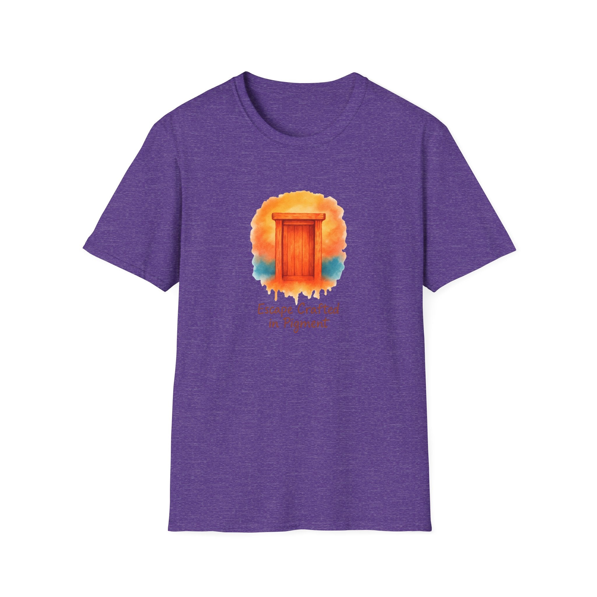 Wooden Door Illustration T-Shirt