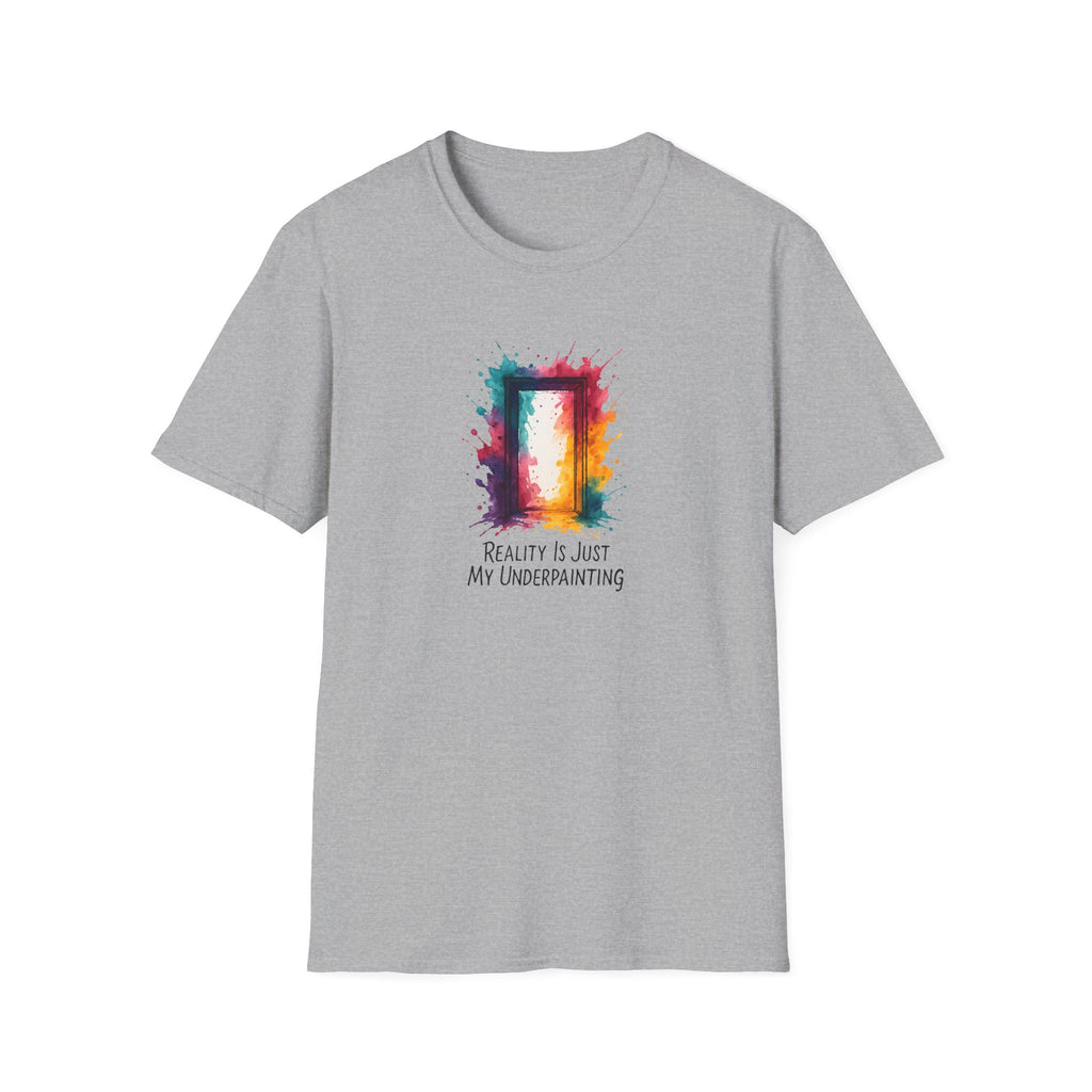 Rainbow Watercolor Frame T-Shirt