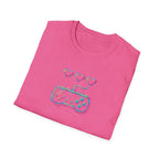 Three Hearts Gaming Controller T-Shirt