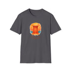 Wooden Door Illustration T-Shirt