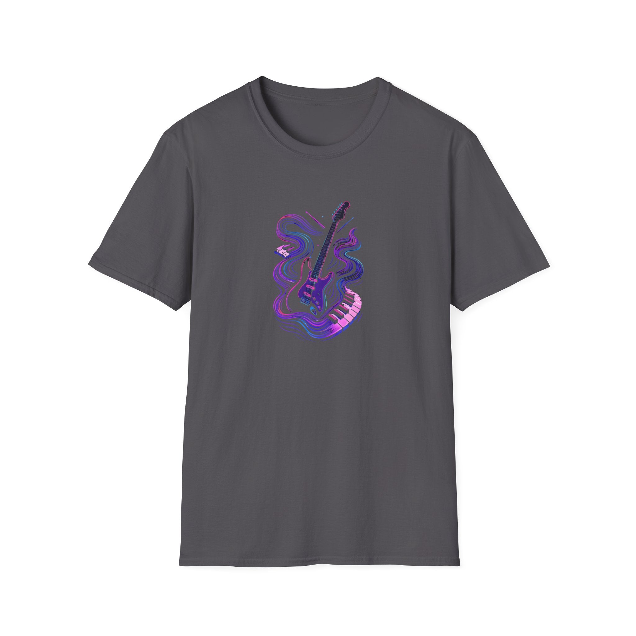 Neon Electric Guitar T-Shirt