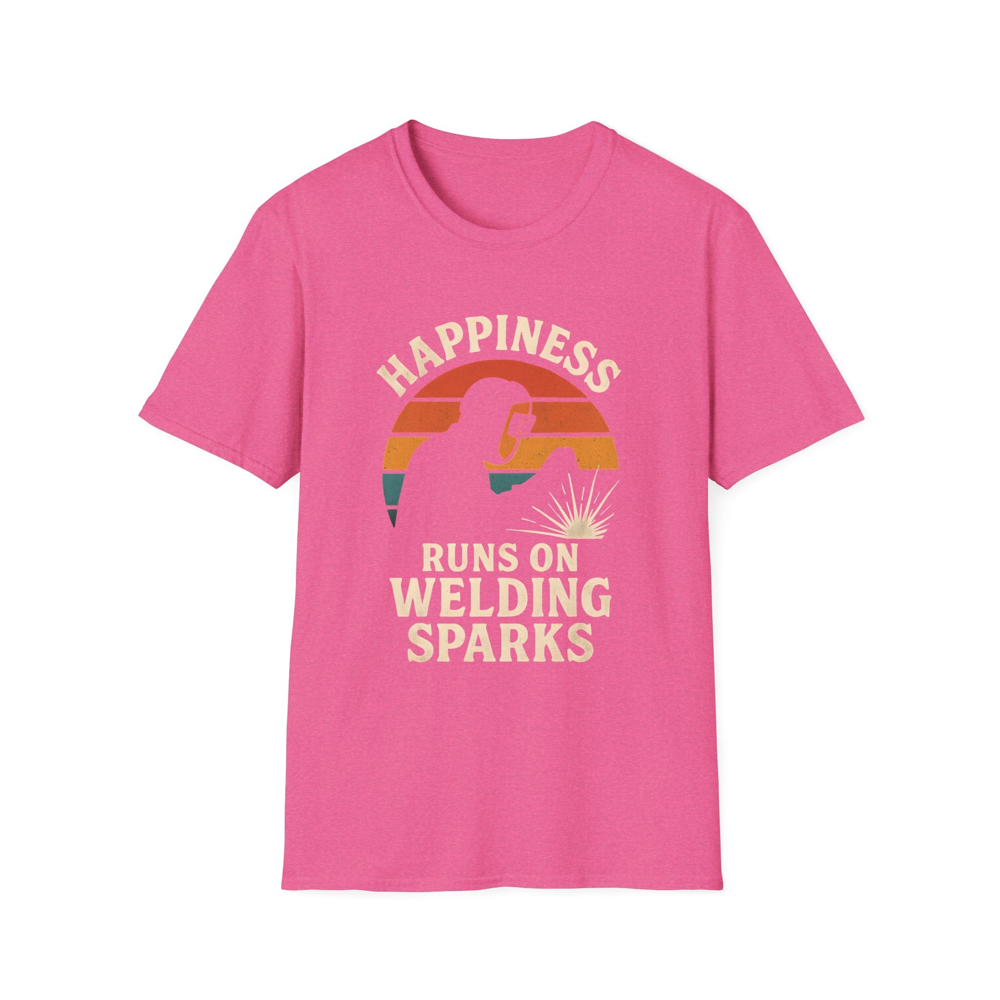Happiness Runs on Welding T-Shirt