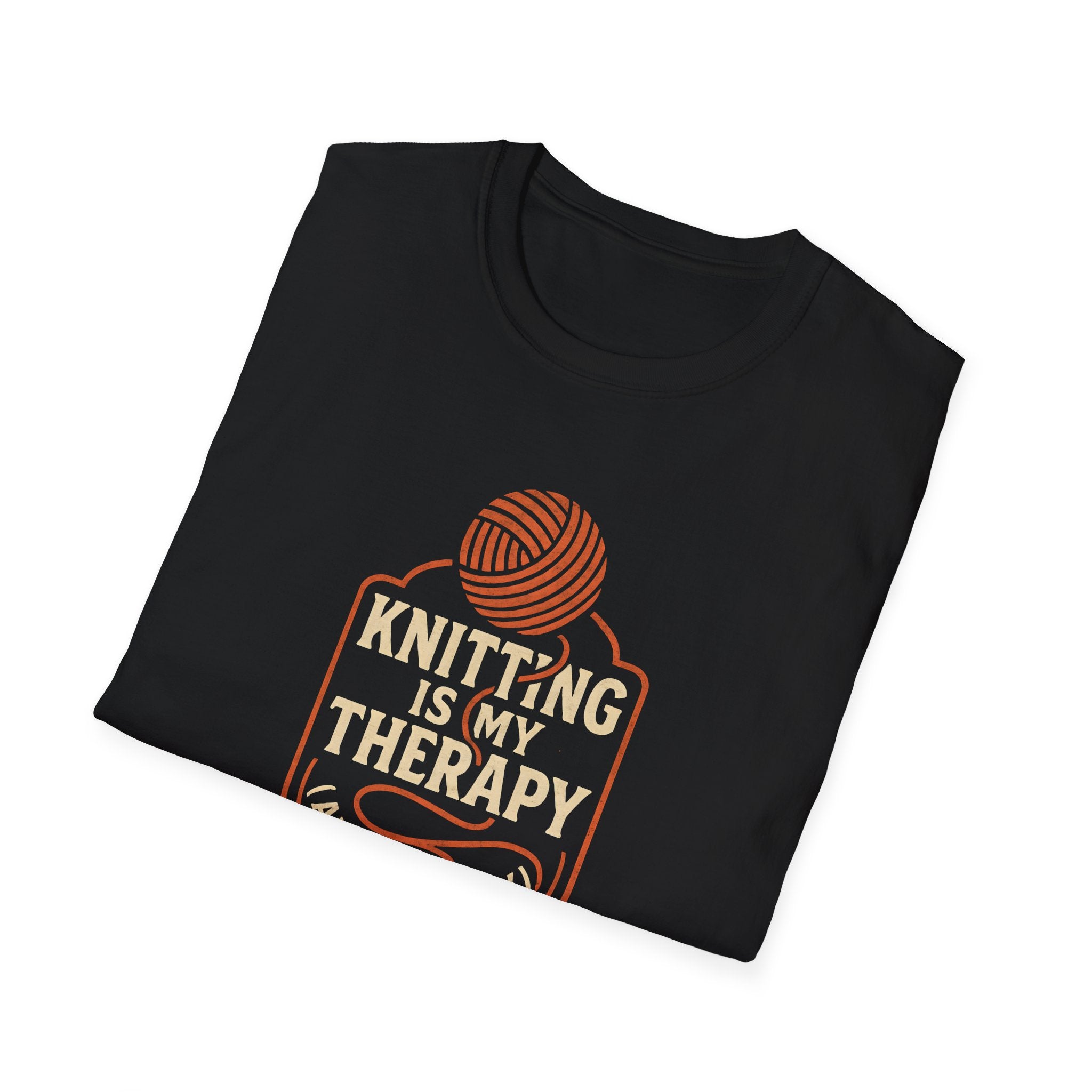 Knitting Is Therapy T-Shirt