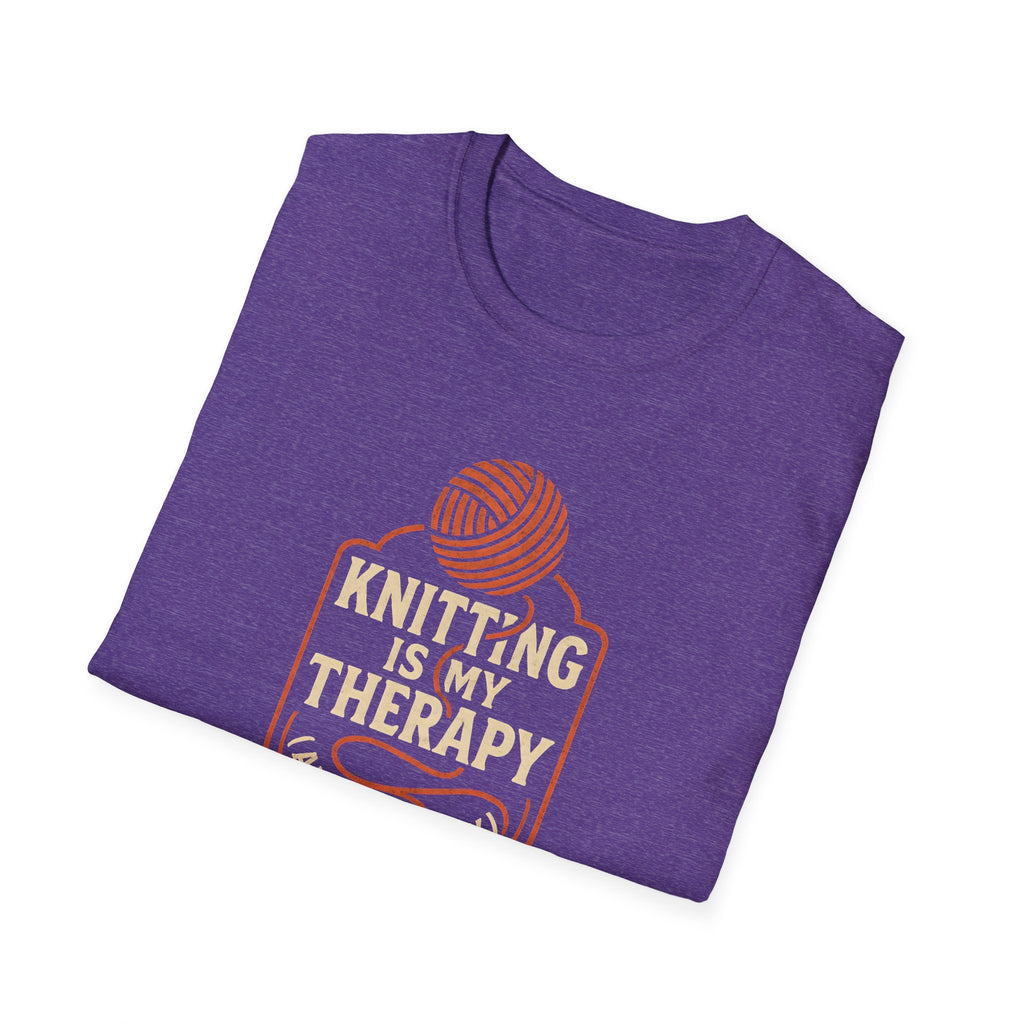 Knitting Is Therapy T-Shirt