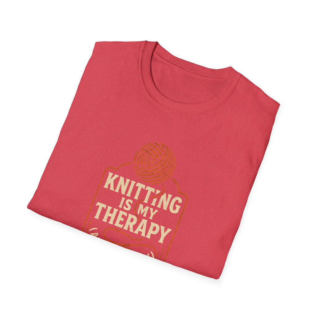 Knitting Is Therapy T-Shirt