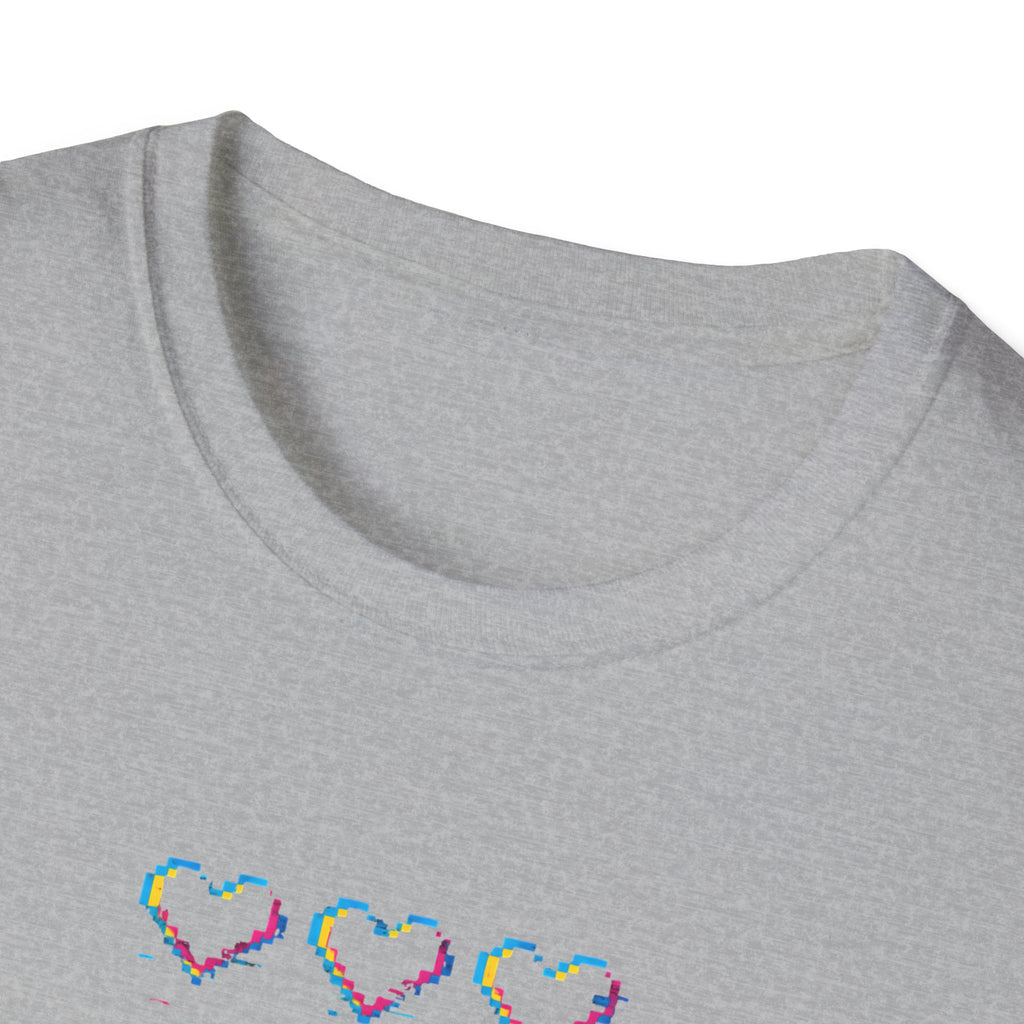 Three Hearts Gaming Controller T-Shirt
