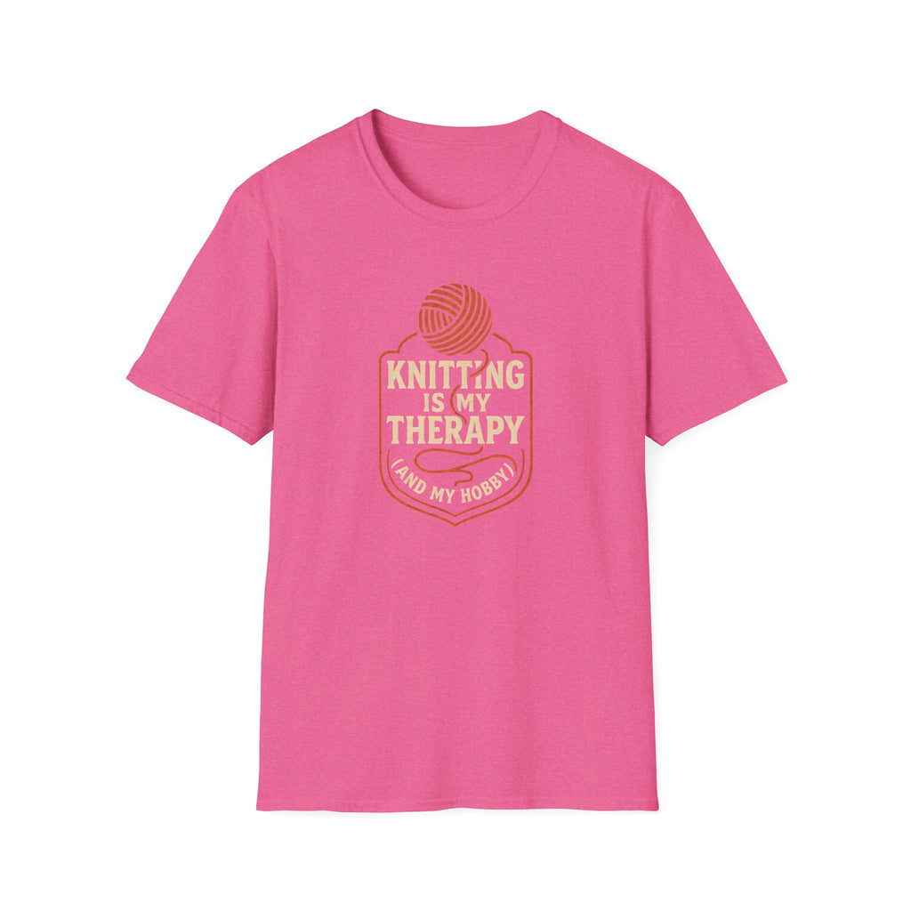 Knitting Is Therapy T-Shirt