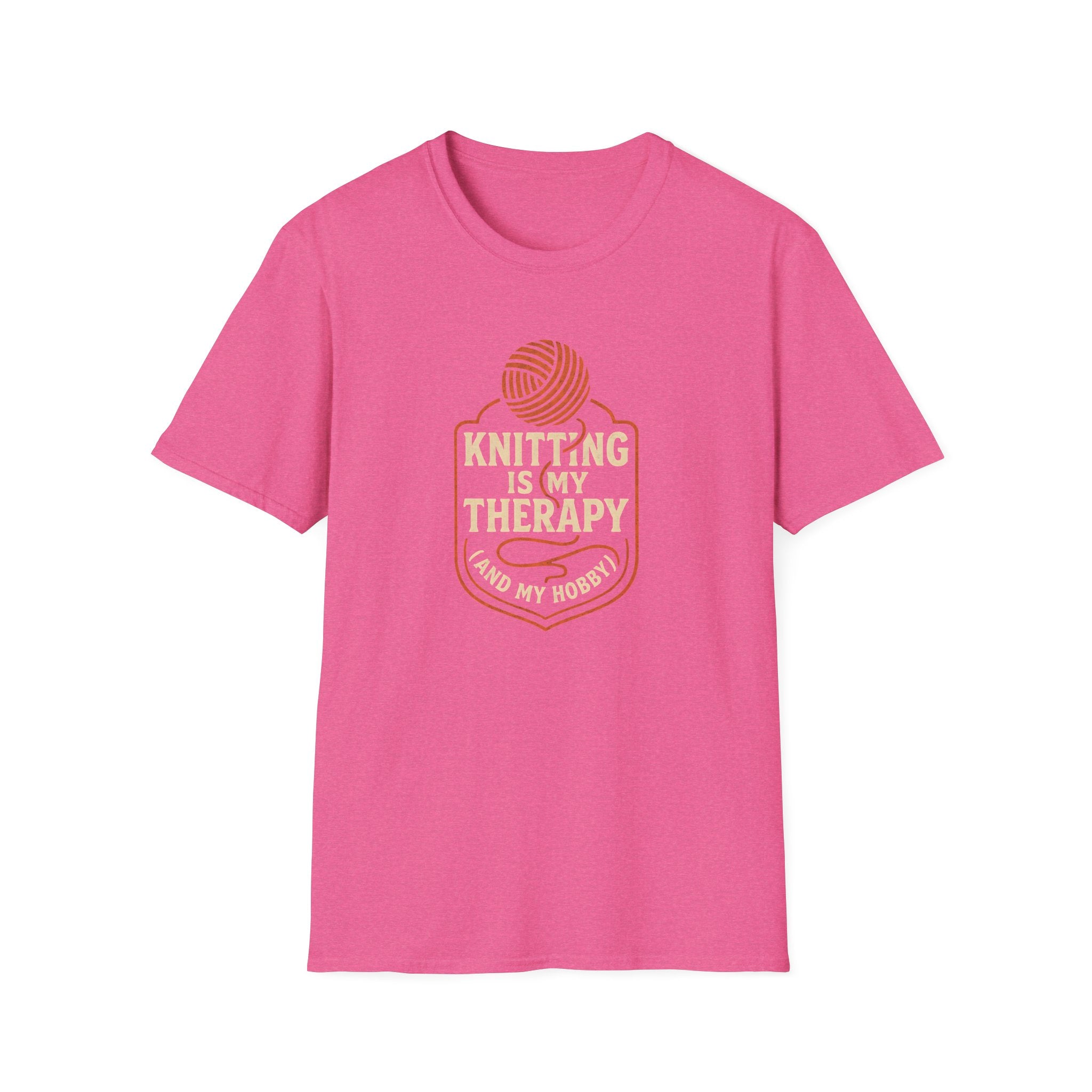 Knitting Is Therapy T-Shirt