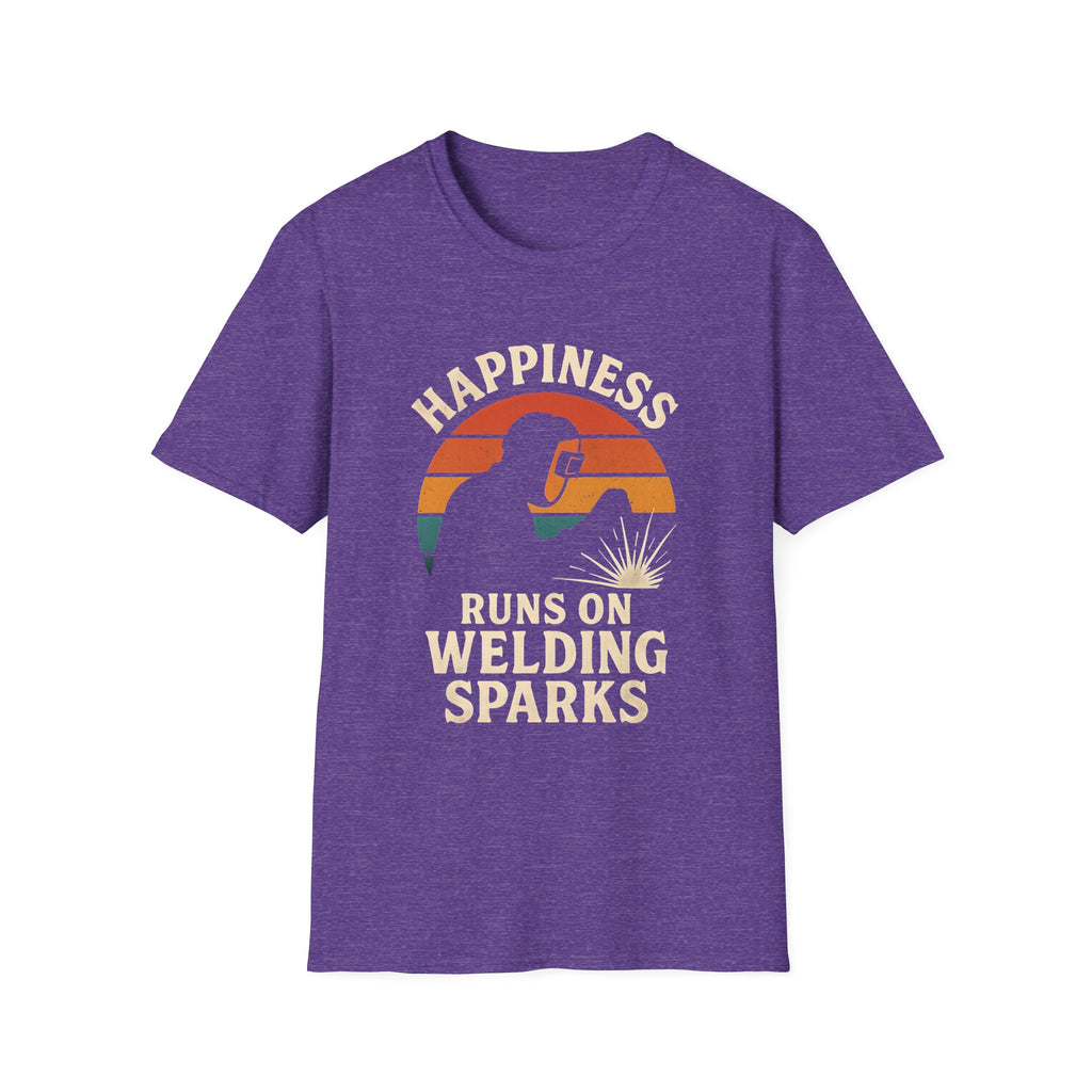 Happiness Runs on Welding T-Shirt