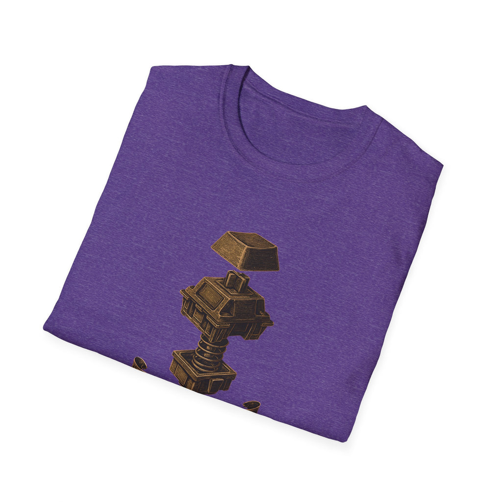 Spring-loaded mechanical sculpture T-Shirt