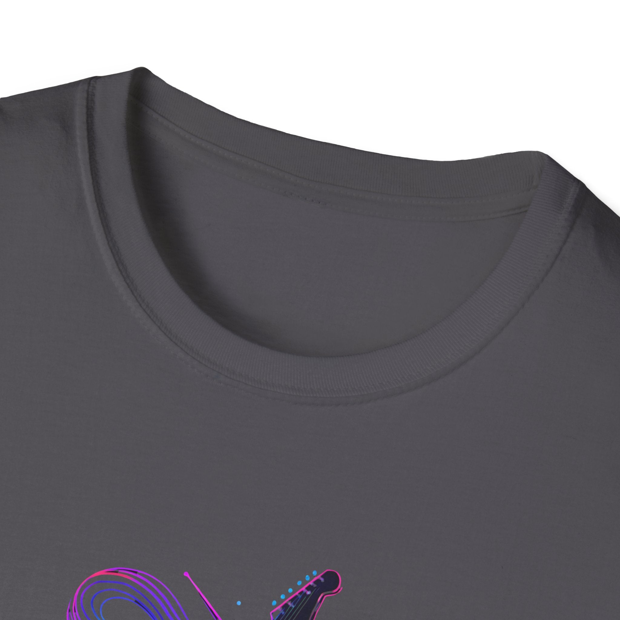 Neon Electric Guitar T-Shirt